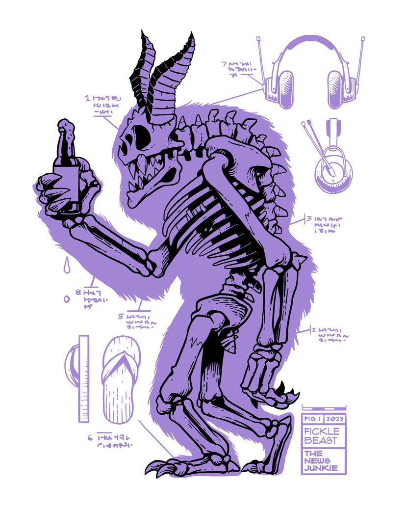 Fickle Beast X-Ray (White)