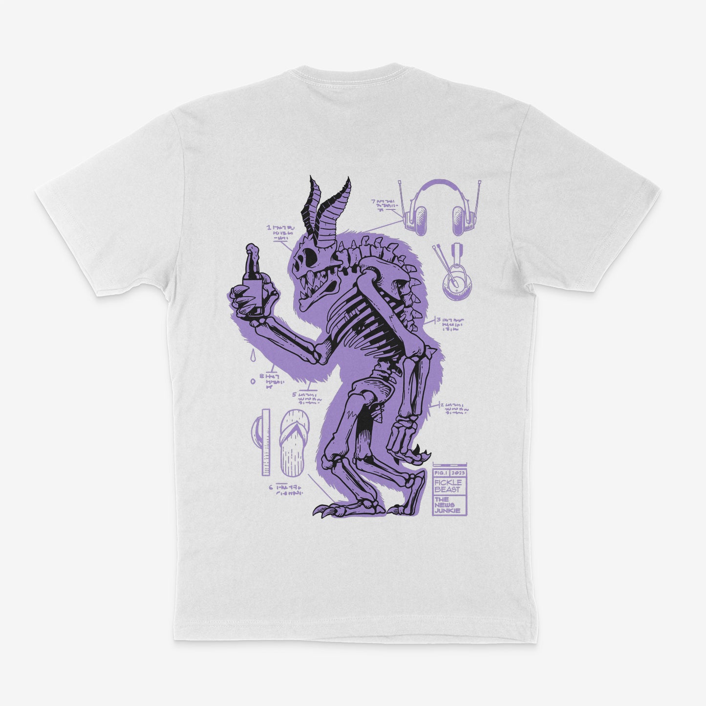 Fickle Beast X-Ray (White)